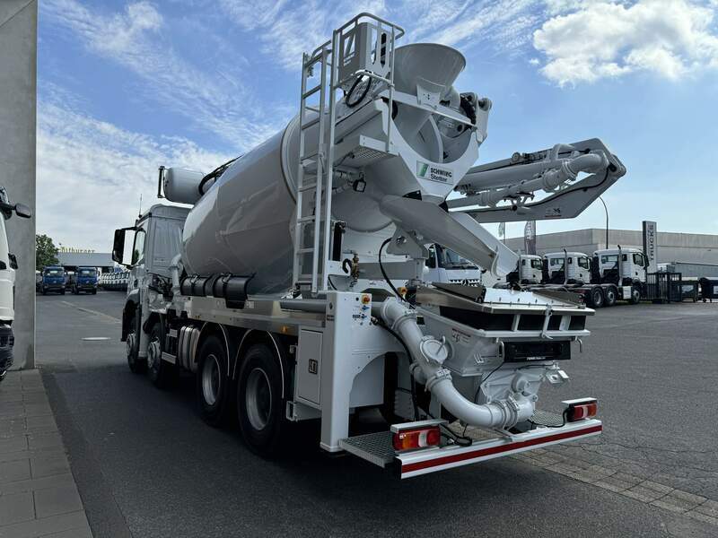 Mercedes Benz 3643 B  8x4 Stetter FBP29/4
