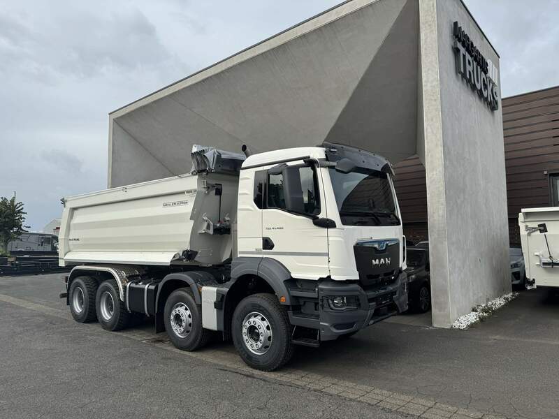 MAN TGS 41.480 BB CH  8x4 Retarder, GSR Meiller Kippmulde P436