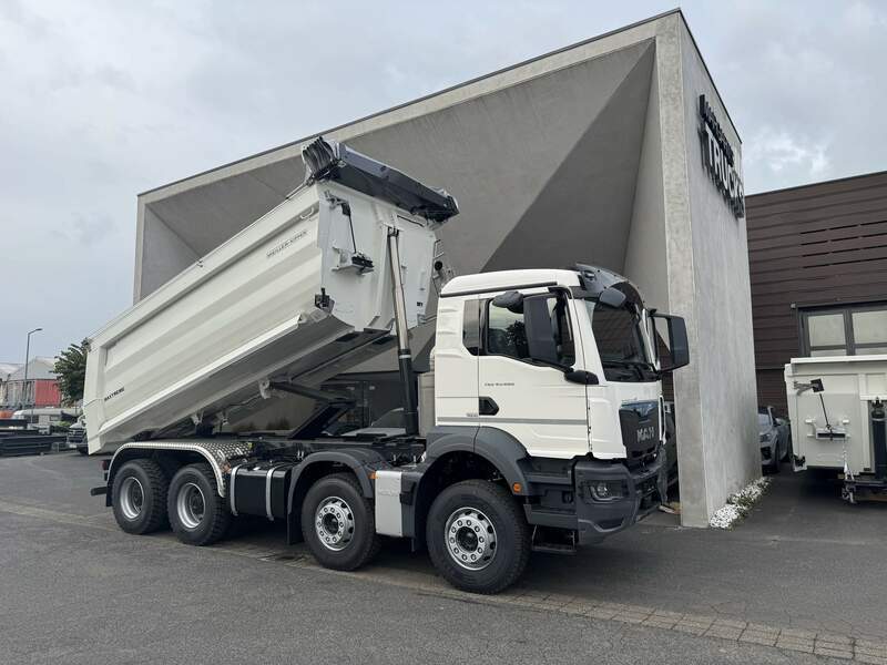 MAN TGS 41.480 BB CH  8x4 Retarder, GSR Meiller Kippmulde P436