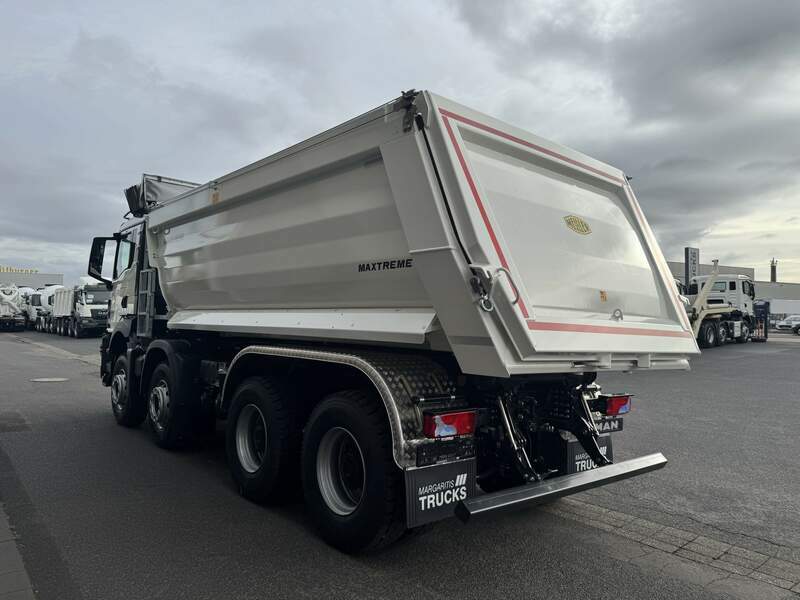 MAN TGS 41.480 BB CH  8x4 Retarder, GSR Meiller Kippmulde P436