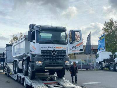 Miettruck gesucht?  Auf dem Weg zum Kunden